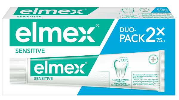 Elmex Sensitive dentifricio bipack 2x75 ml