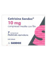 Cetirizina sand*7 compresse riv 10mg