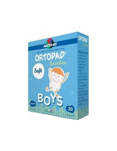 Cerotto oculare per ortottica ortopad soft boys m 20 pezzi