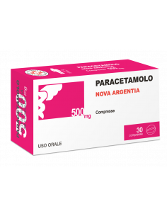 Paracetamolo nov*30 compresse 500mg - NOVA ARGENTIA | Clubfarma
