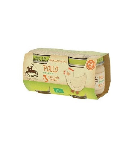 Omogeneizzato pollo bio 2x80g