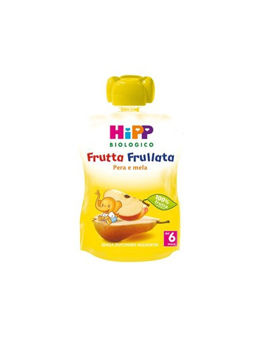 HIPP BIO FRUTTA FRULL ME PE90G