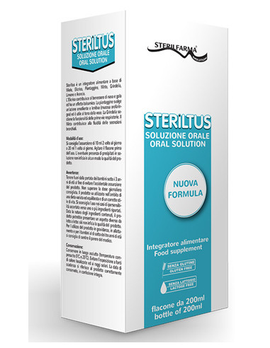 Steriltus sol orale 200ml nf