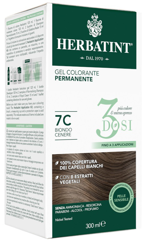 Herbatint 3dosi 7c 300ml
