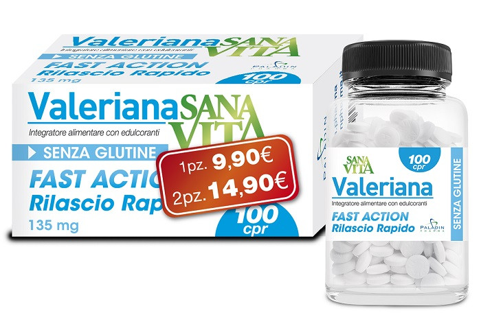 Sanavita valeriana 100cpr