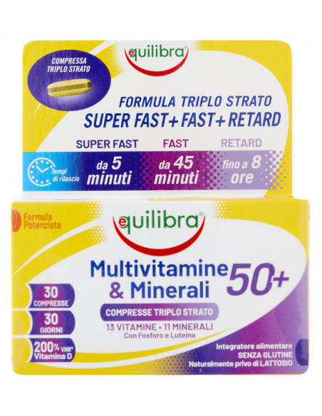 Multivitamine&minerali50 piu 30 compresse