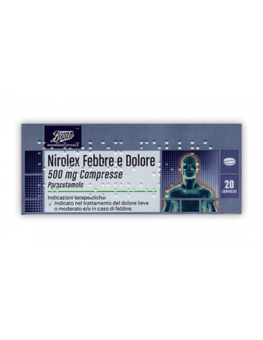 NIROLEX FEBBRE DOL*20CPR 500MG