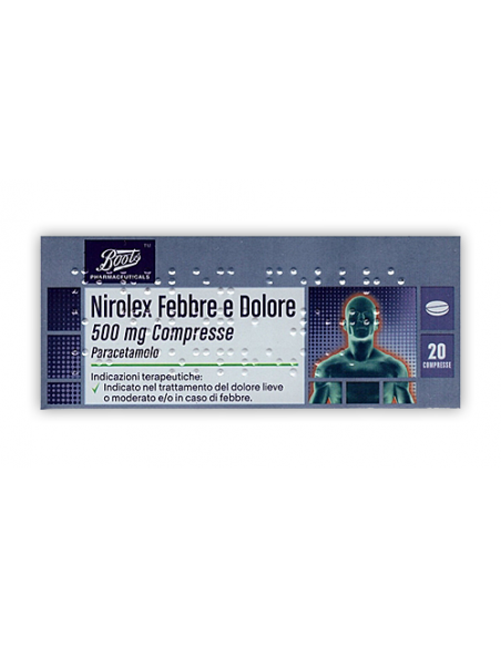 Nirolex febbre dol*20 compresse 500mg