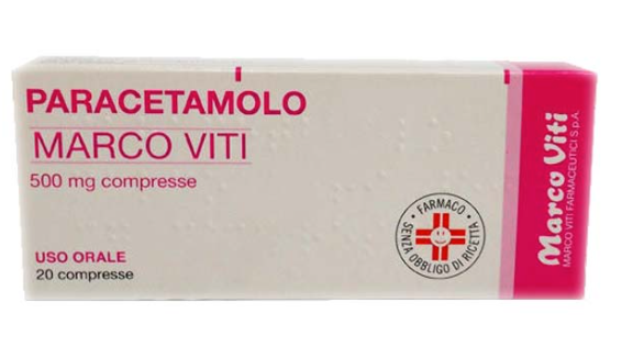 Image of Paracetamolo marco viti 20 compresse 500mg cod085