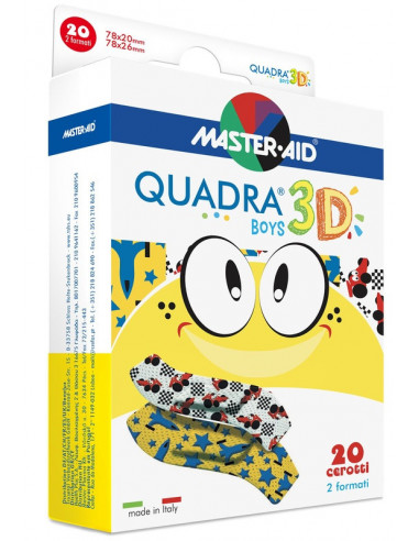 Cer quadra 3d boys 20pz assort