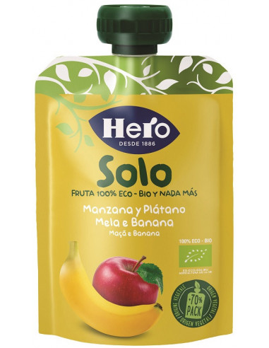 HERO B POUCH MELA BANANA 100G