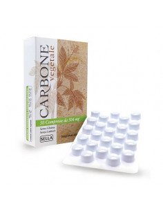 Carbone vegetale 50 compresse - SELLA | Clubfarma