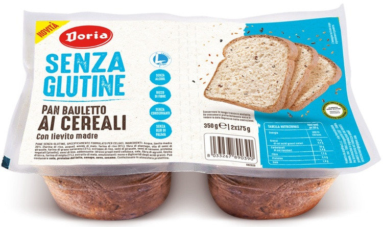 Doria pan bauletto cereali2pz