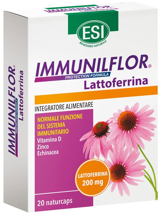 Image of Esi Immunilflor lattoferrina per il funzionamento del sistema immunitario 20 capsule cod085