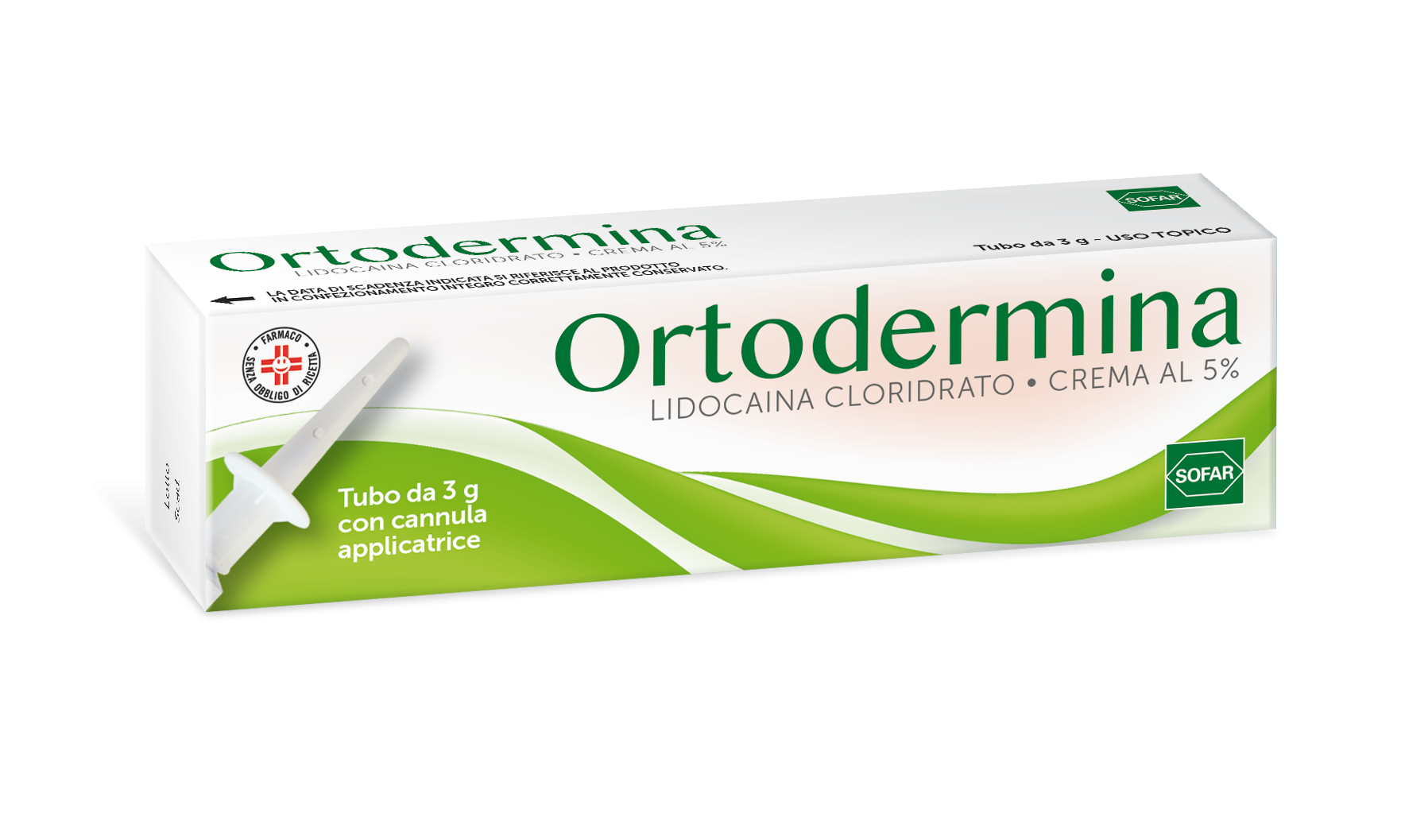 Ortodermina*crema 3g 5%