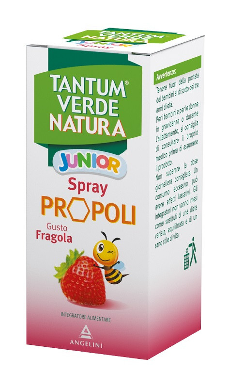 Image of Tantum verde natura junior spray 25ml gusto fragola cod085
