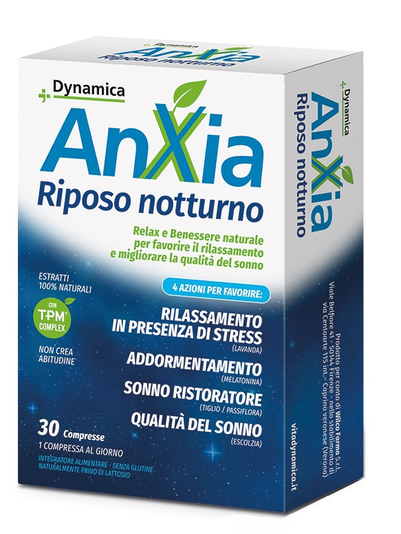 Anxia dynamica riposo not30cpr