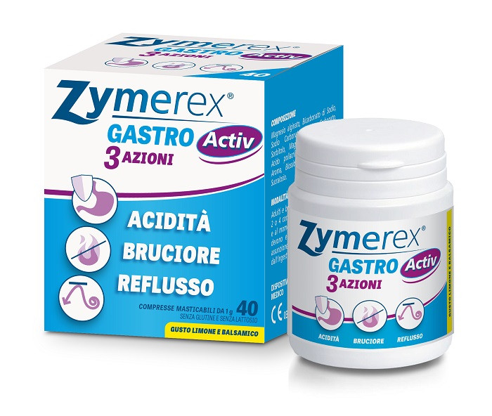 Zymerex gastro activ 3 azioni