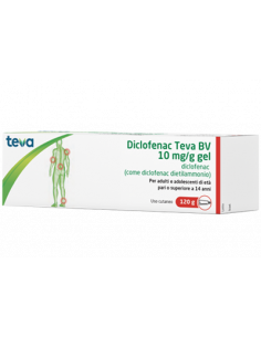 Diclofenac teva*gel 120g 1%