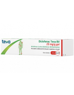Diclofenac teva*gel 60g 2%