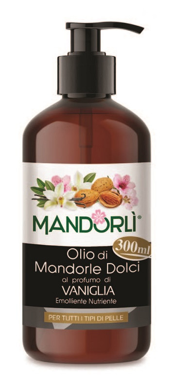 Mandorli vaniglia olio corpo