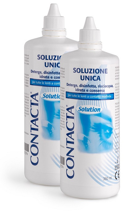 Contacta soluzione liquida 2 flaconi da 360ml