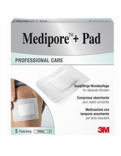 Medipore piu pad med 10x15cm 5pz