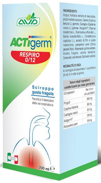 Actigerm respiro 012 200ml