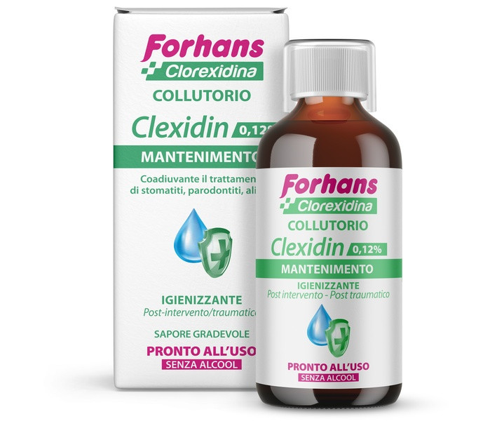 Forhans clexidin 0,12 s alcool