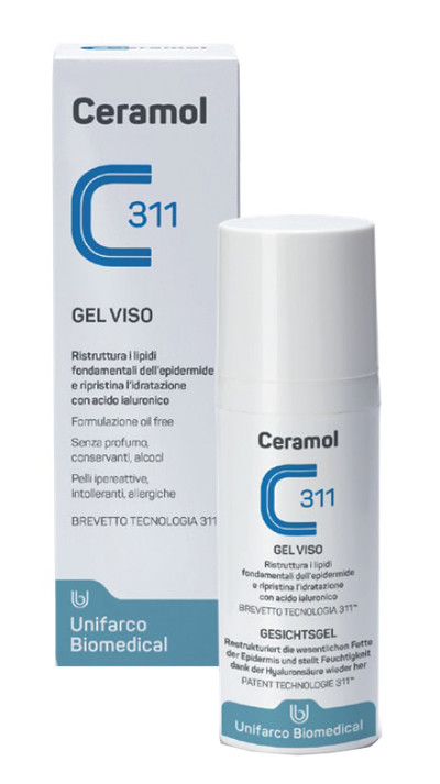 Ceramol gel viso 50ml
