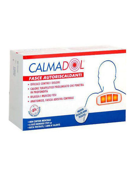 Calmadol fascia riscaldant 6pz