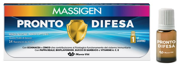 Massigen pronto difesa 14 flaconcini 10ml