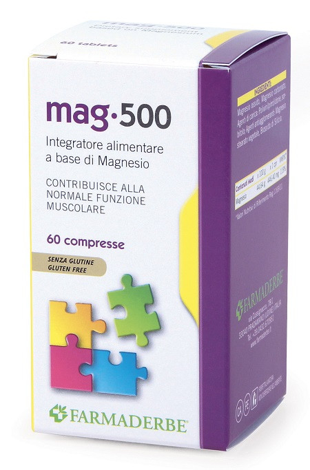 Nutra magnesio 500 60cpr 72g