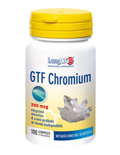 Longlife gtf chromium 100 compresse | Clubfarma