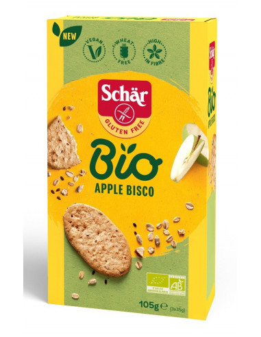 Schar bio apple bisco 105g