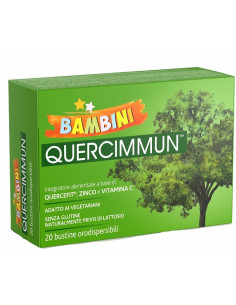 Quercimmun bambini 20 bustine oro