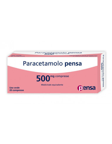 Paracetamolo pen*20cpr 500mg