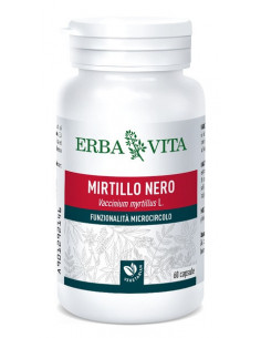 Mirtillo bacche 60cp 400mg erb