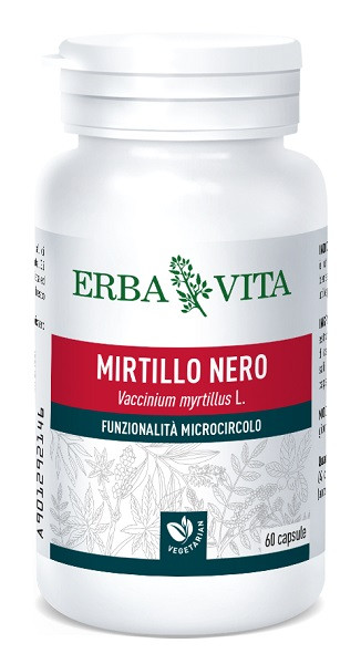 Mirtillo bacche 60cp 400mg erb