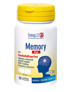 Memory plus 30 capsule phoenix - LONG LIFE | Clubfarma