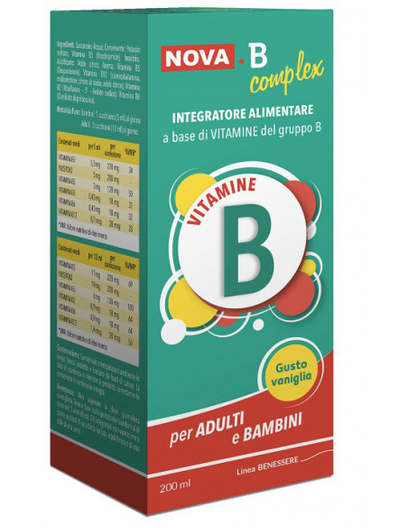 Nova b complex scir 200ml (van