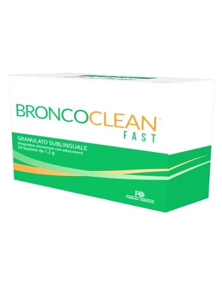 Broncoclean fast 24 bustine