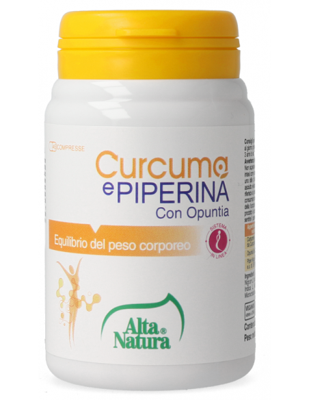 Curcuma piperina opuntia 45 compresse