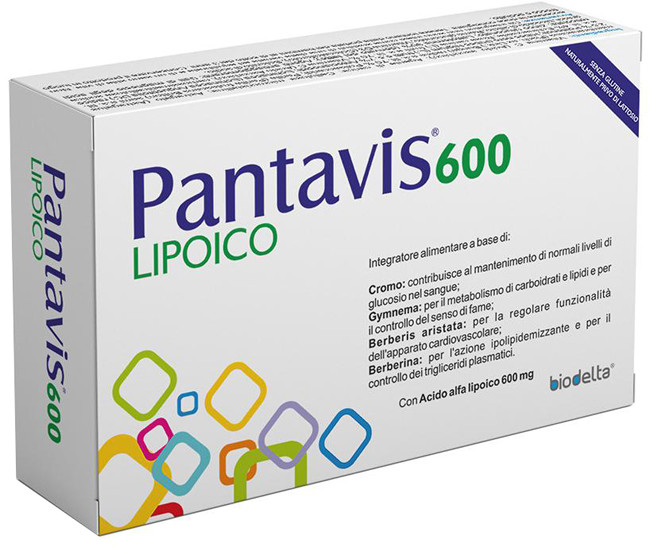 Pantavis 600 lipoico 30cpr