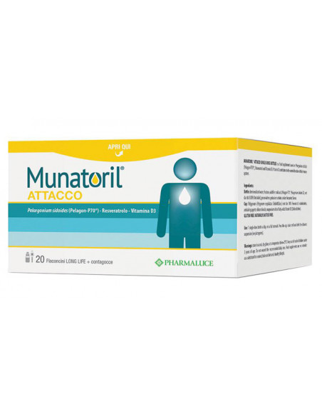 Munatoril attacco 20 flaconcini