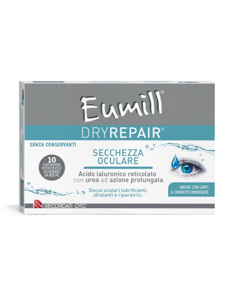 Eumill dryrepair gocce ocul 10pz