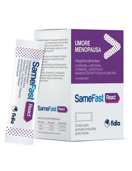 Samefast react 20 bustine