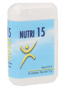 Nutri 15 integrat 60 compresse 16,4g | Clubfarma