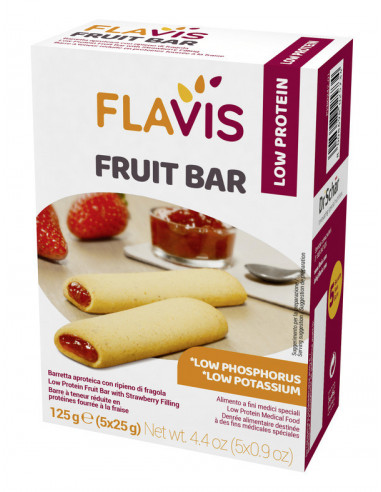 Mevalia flavis fruit bar 125g