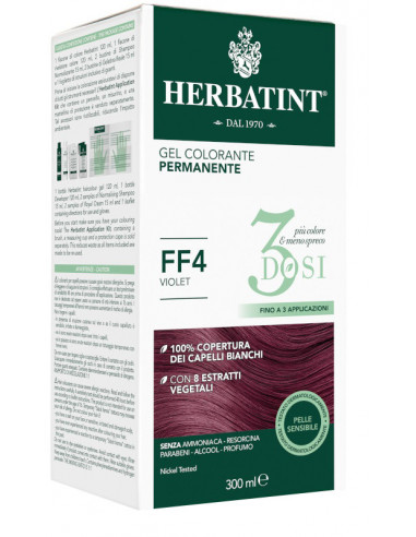 Herbatint 3dosi ff4 300ml